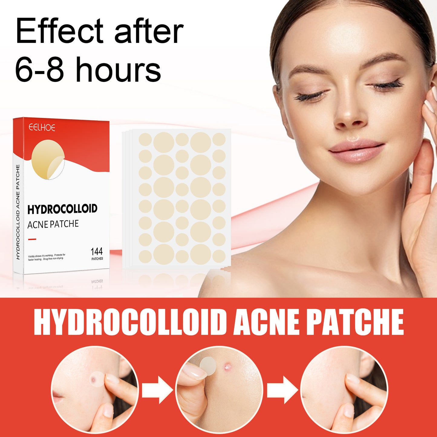 Clearovia Hydrocolloid Acne Patches