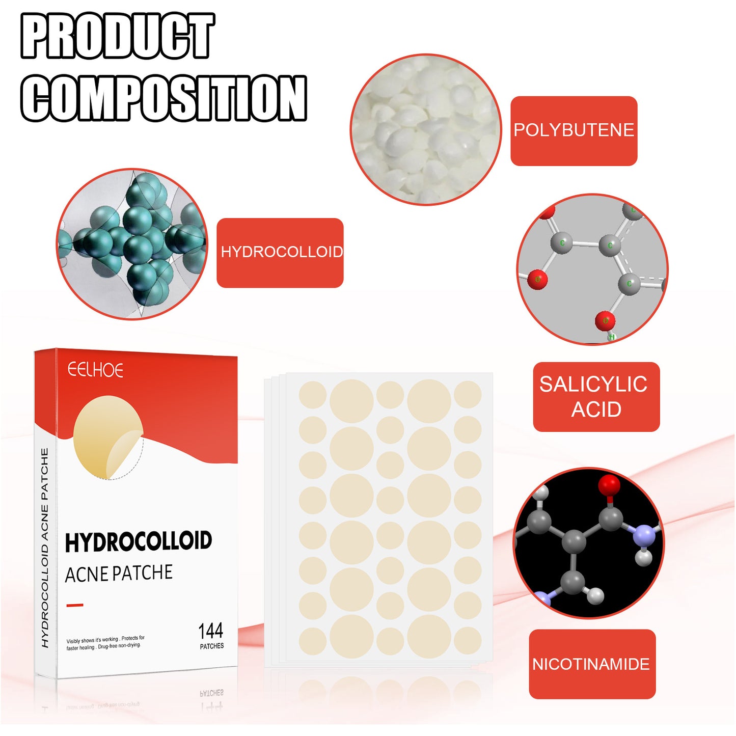 Clearovia Hydrocolloid Acne Patches