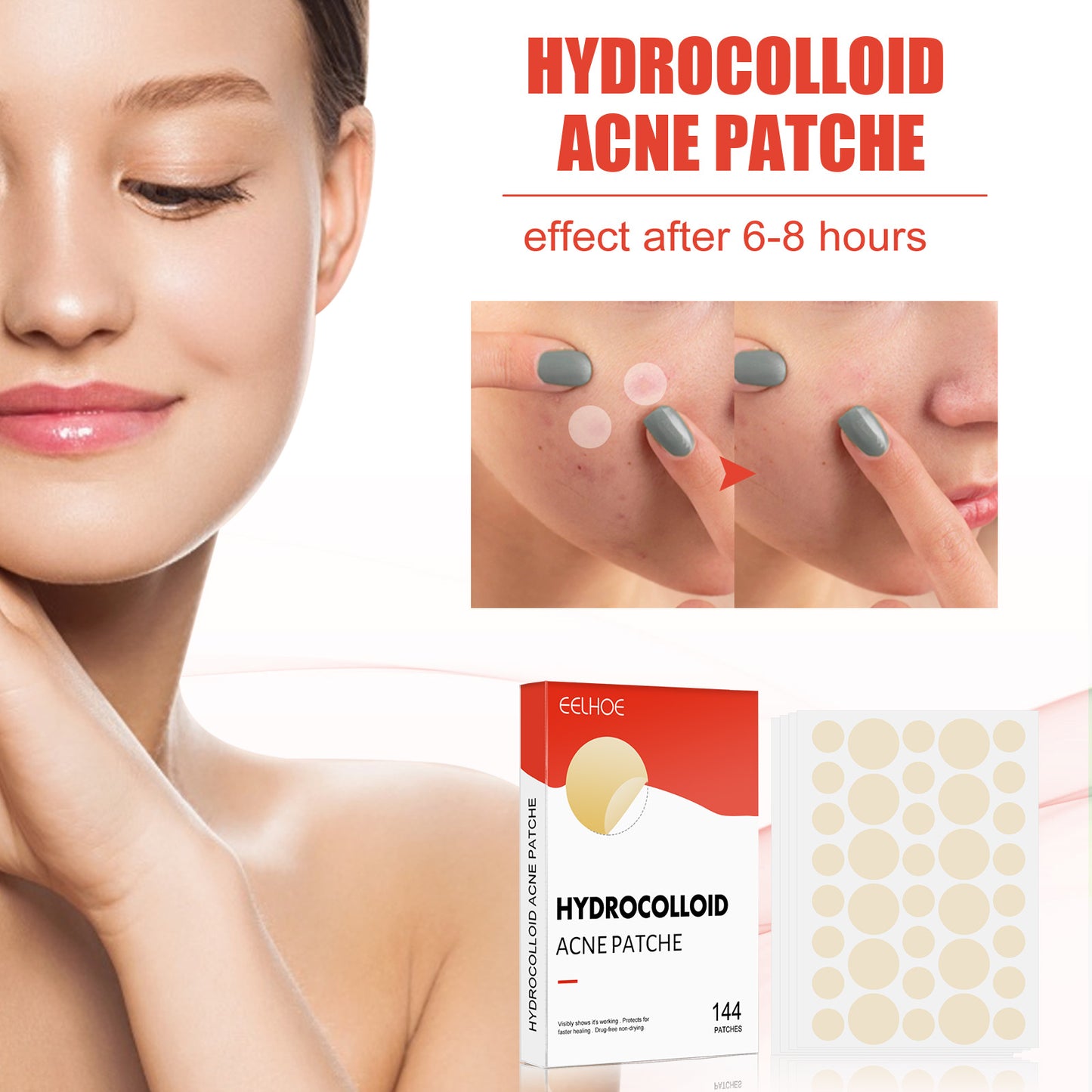 Clearovia Hydrocolloid Acne Patches